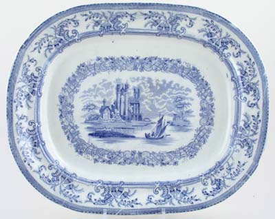 Meat Dish or Platter c1845